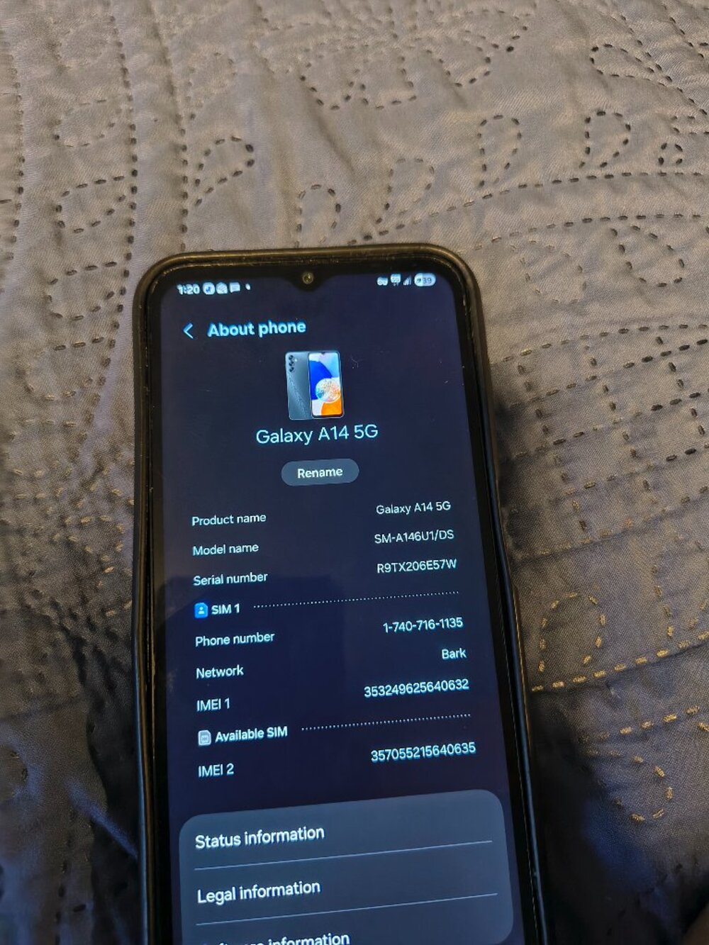 Samsung Galaxy a14 kids phone